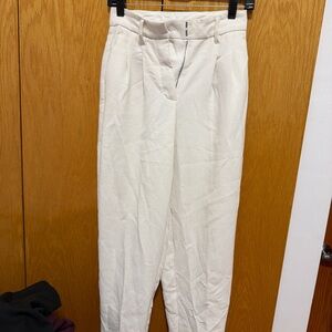 Wilfred Cream High-Rise Trousers
